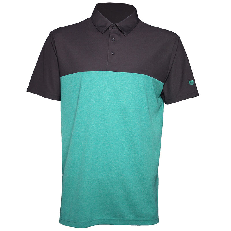 Palm Grove Linx Block Golf Polo Shirt just £9.95