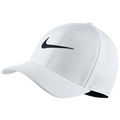 Nike Golf Mens White and Black Comfortable AeroBill Classic 99 Cap - Image 1