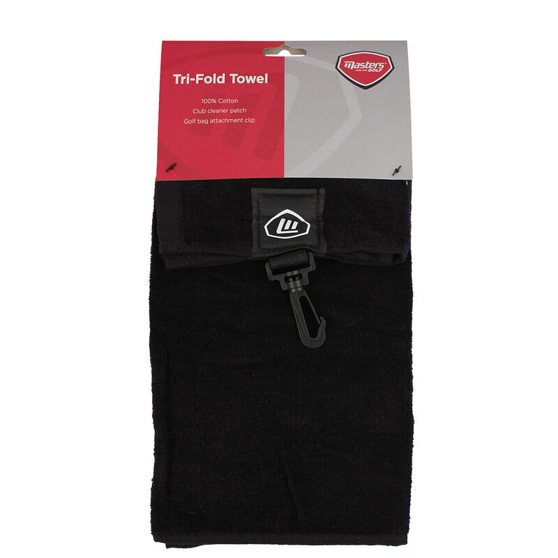 Mizuno Golf Black Masters TriFold Towel just £5.99
