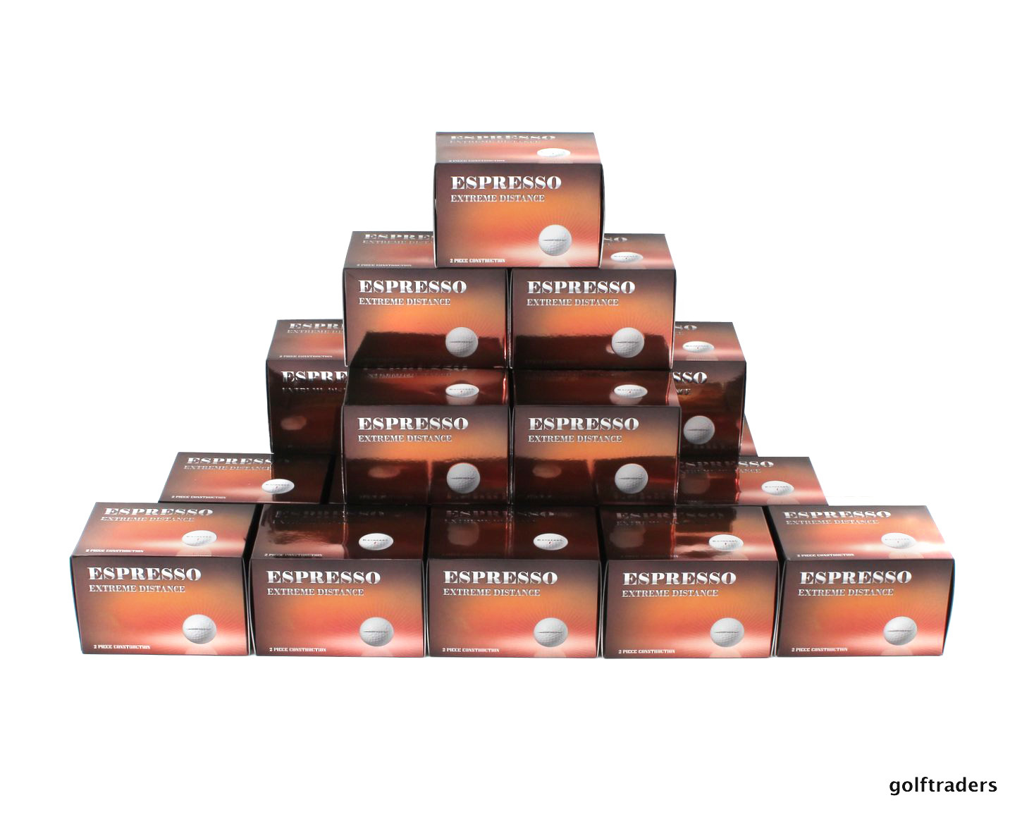 Foremost Espresso Extreme Distance Golf Balls 20 x 12 Mega Pack - New E5768 - Image 1
