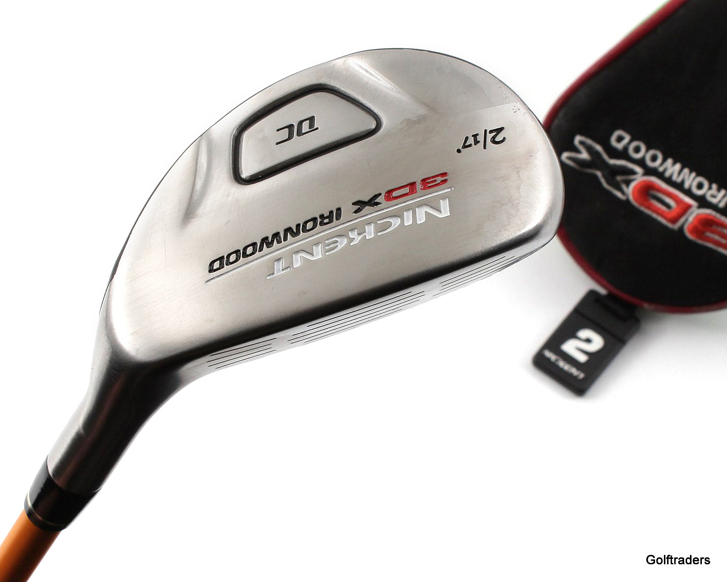 Nickent 3DX Ironwood 2 Hybrid 17º Graphite Stiff Flex Cover G1496 just 99.00