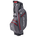 Motocaddy Charcoal Grey and Red Lightweight AquaFLEX Golf Stand Bag - Image 2