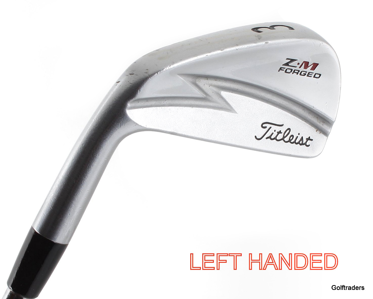 Titleist Z.M 3 Iron Steel Stiff Flex Left Handed G1530 just 120.00