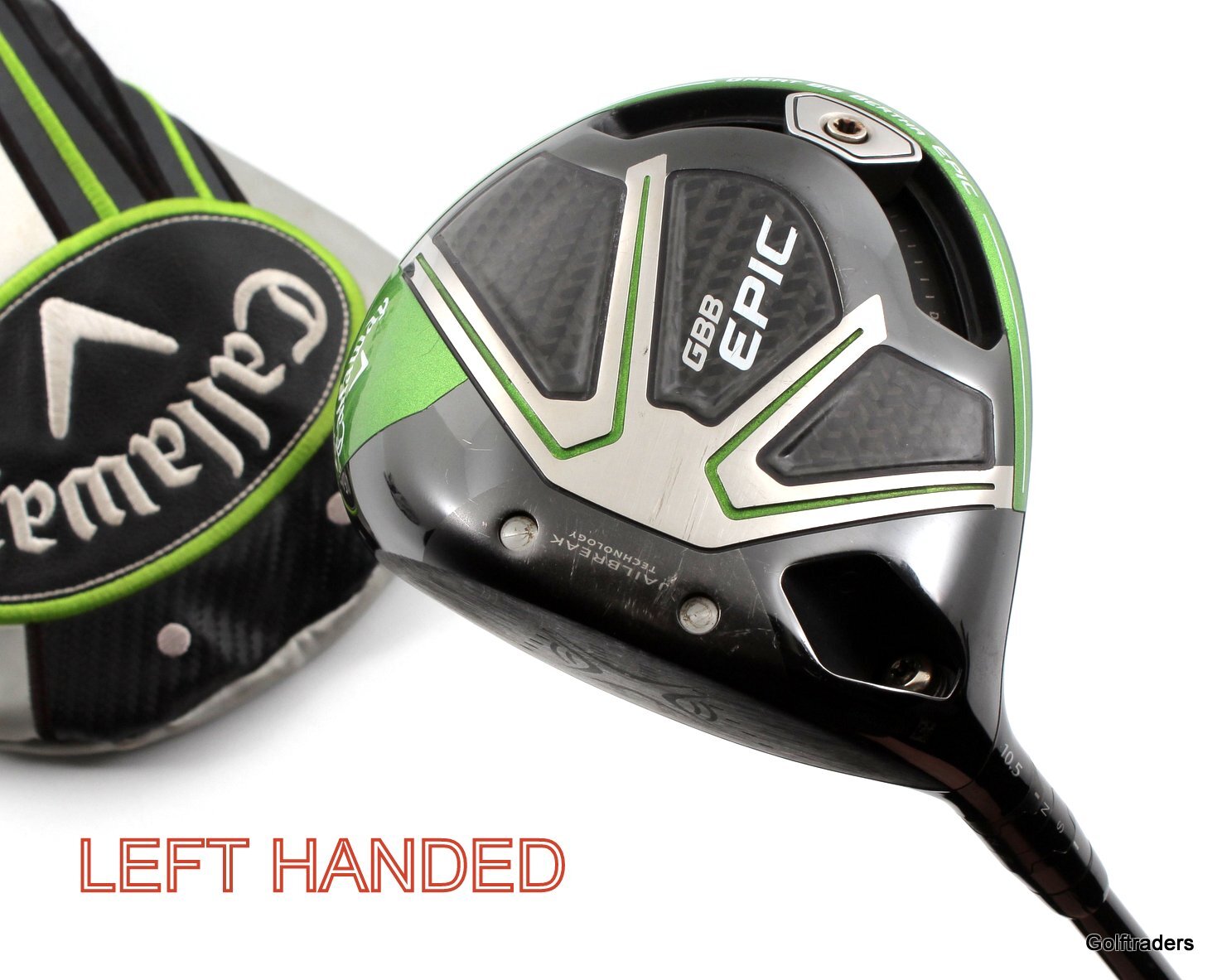 Callaway GBB Epic Driver 10.5º Graphite Seniors Flex Cover Left Handed
