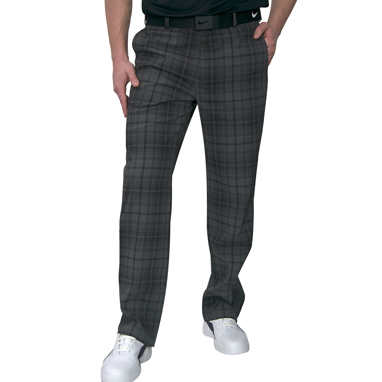 Nike Golf Plaid Golf Pants Black just 89.95, save 50.04!