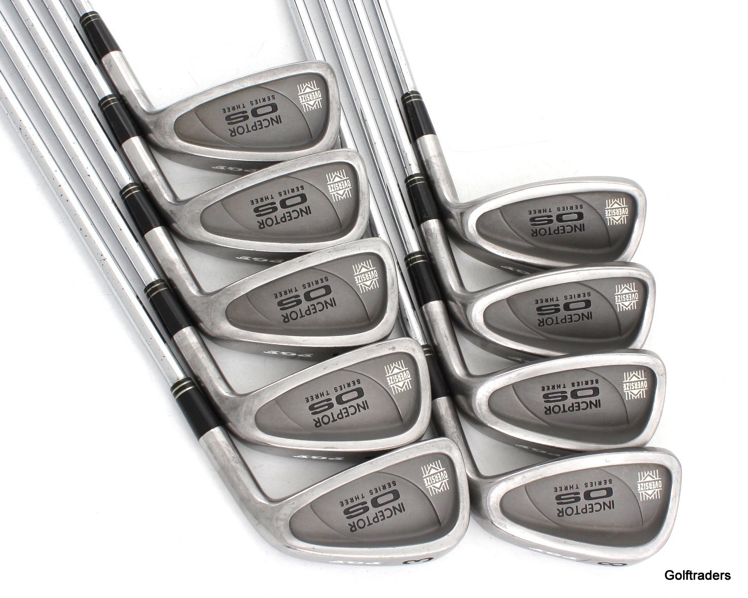 PGF Ladies Inceptor OS Irons 3PW & SW Steel Ladies Flex G1538 just 169.00