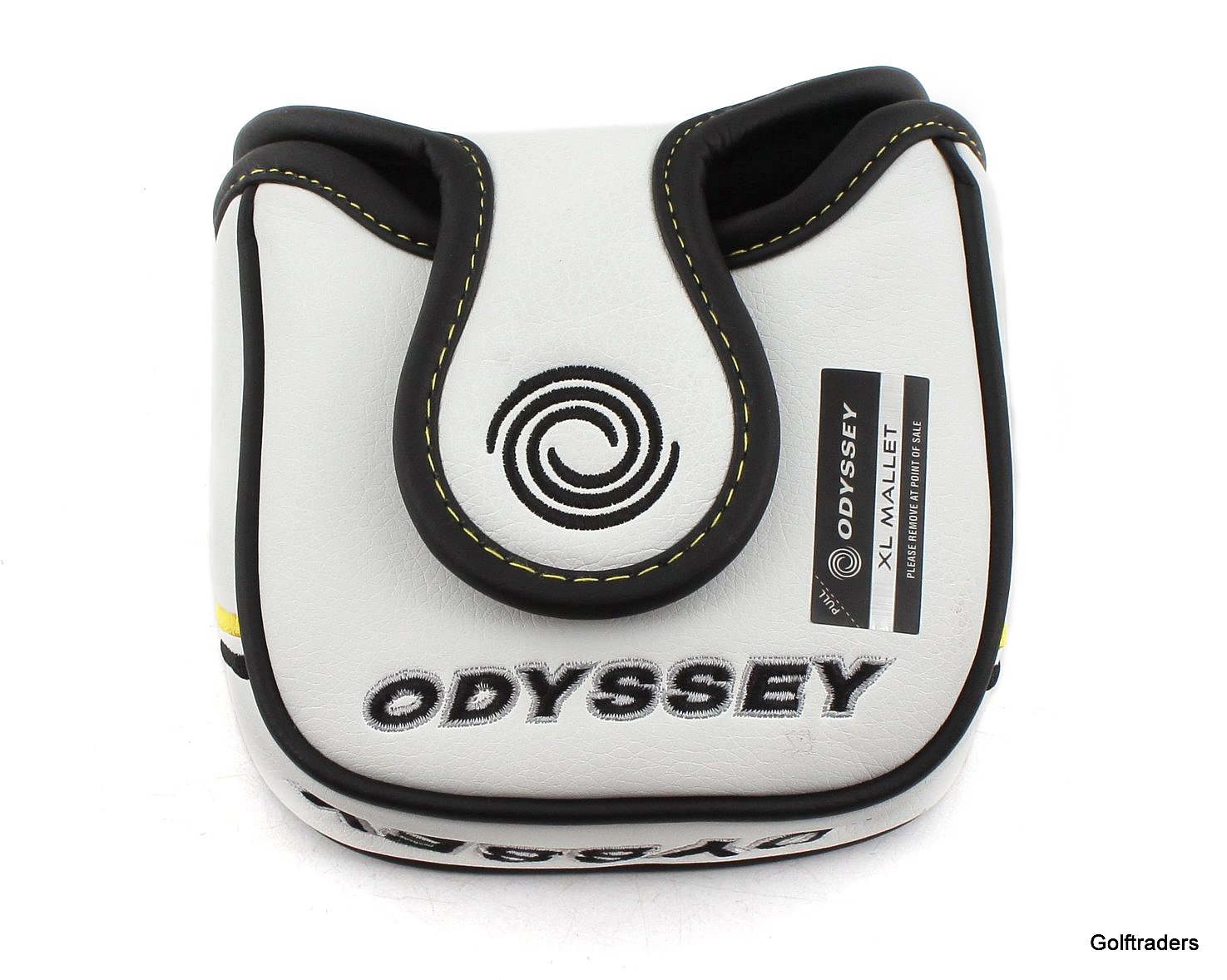 Odyssey Stroke Lab 2 Ball Fang Putter Steel 35" Cover LH Like New G1634