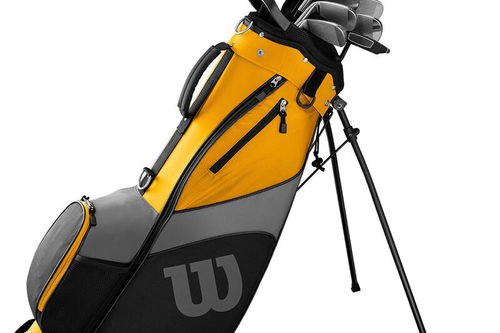 Wilson Mens Black and Yellow Ultra XLS Right Hand Carry Package Set - Image 1