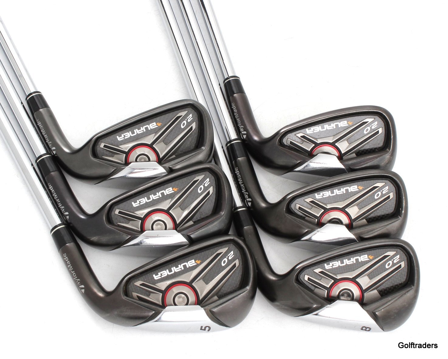 Taylormade Burner 2.0 Irons 5PW Steel Regular Flex G1711 just 459.00
