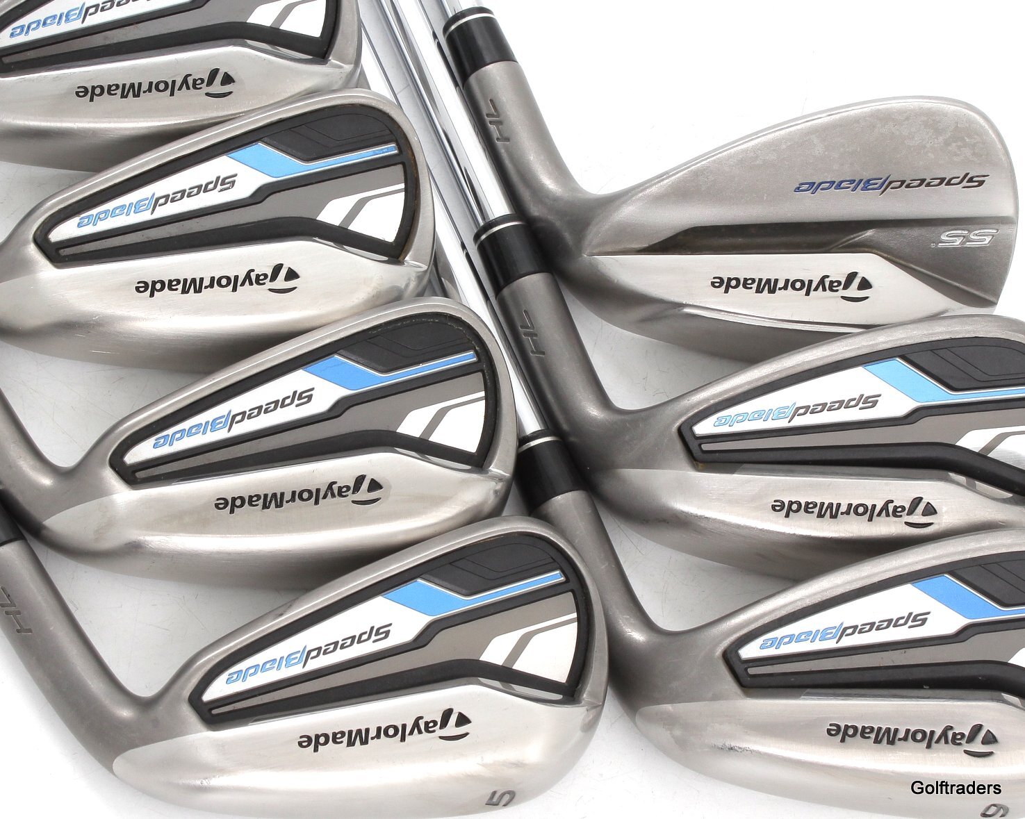 Taylormade Speedblade HL Irons 5PW, SW Steel Uniflex New Grips (+1