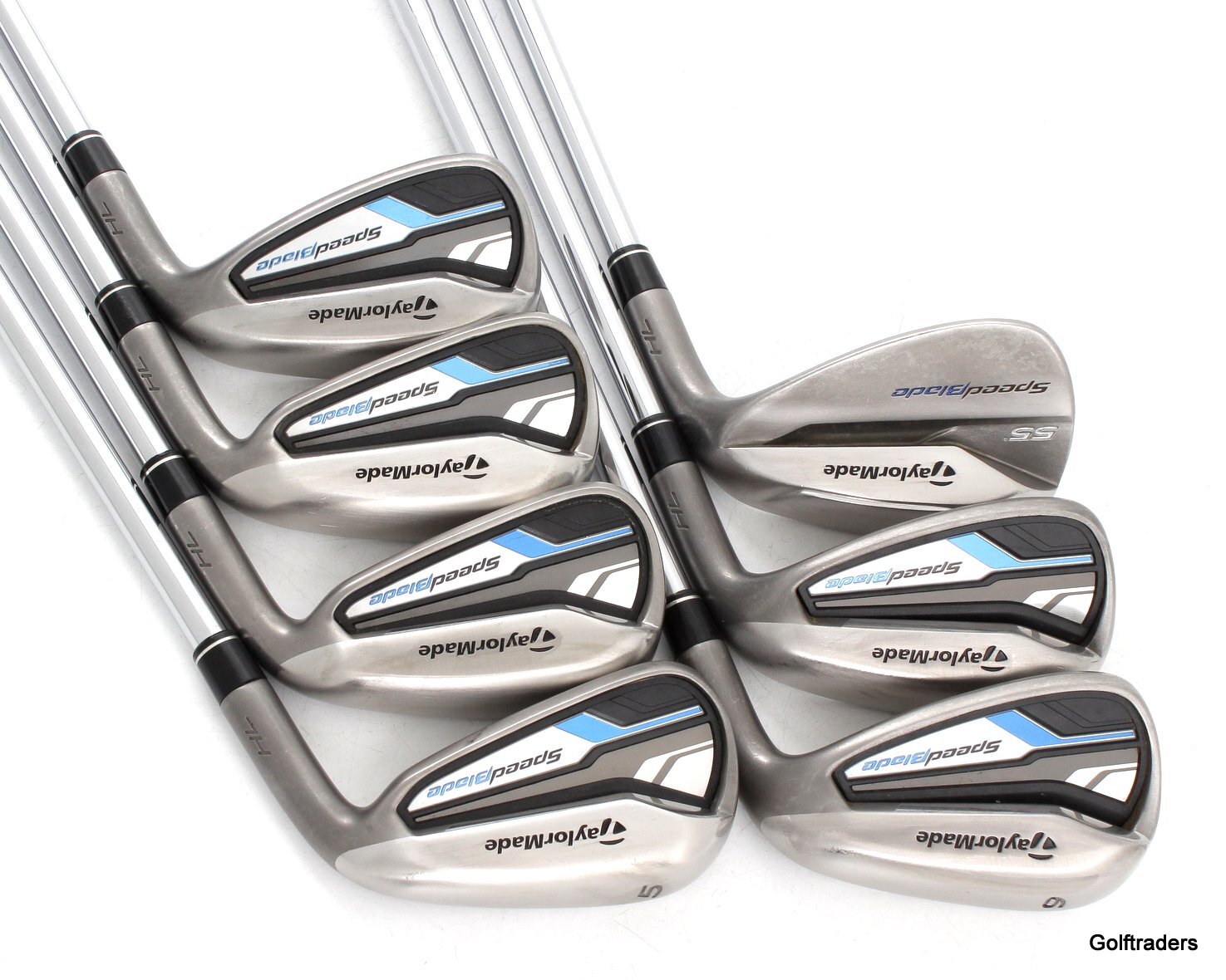 Taylormade Speedblade HL Irons 5PW, SW Steel Uniflex New Grips (+1