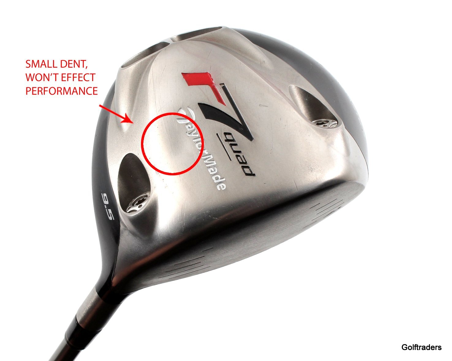 Taylormade R7 QUAD Driver 9.5° Graphite Regular Flex G1927 just 95.00