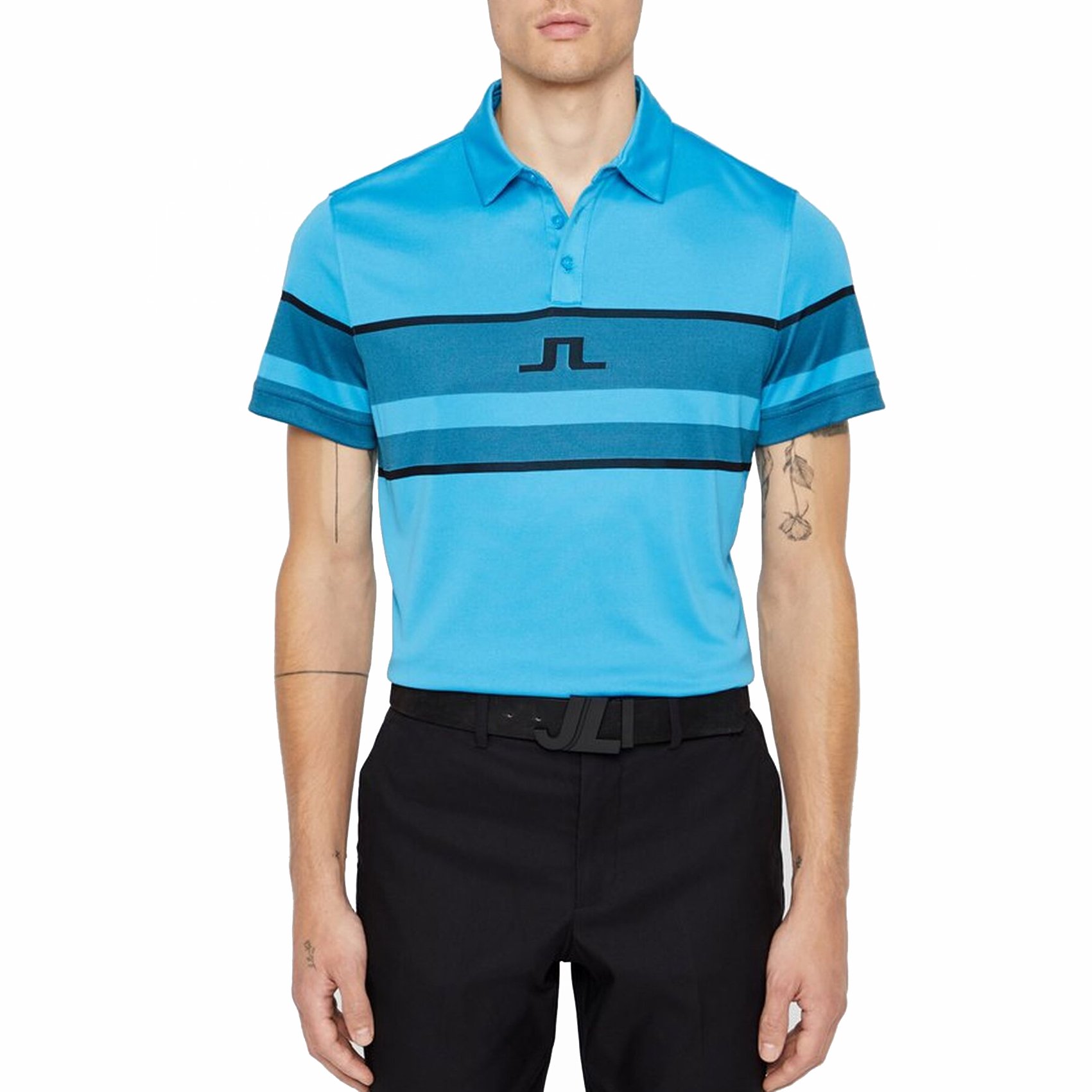 J.Lindeberg Cole TX Jacquard Polo Golf Shirt - Fancy just $115.00, save $54.99!