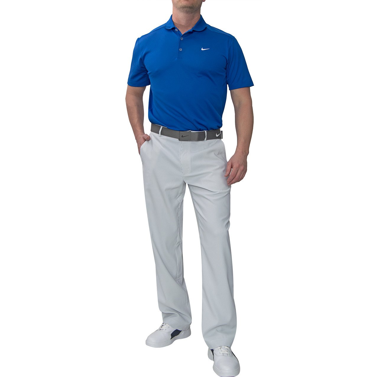 Nike Golf Stripe Golf Pants White/Cool Grey just 89.00, save 40.99!