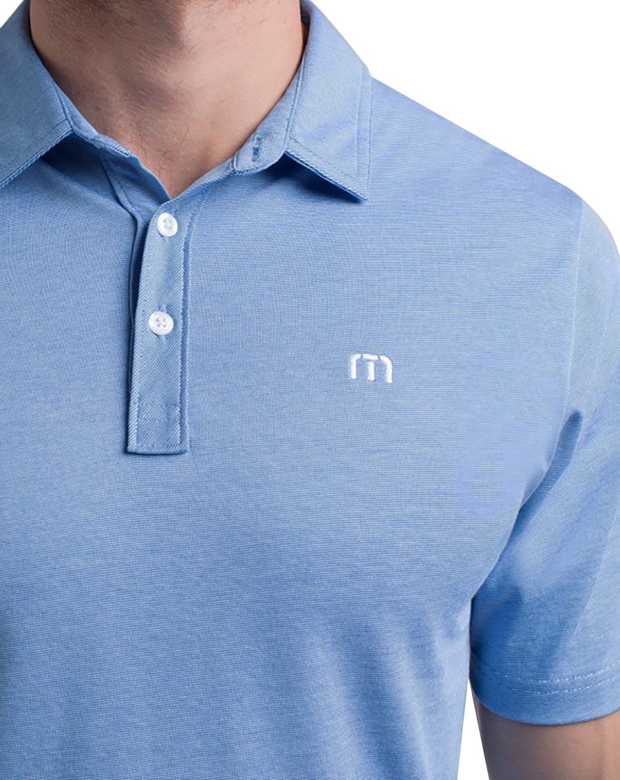 Travis Mathew The Zinna Golf Shirt - Strong Blue just $89.95, save $5.00!