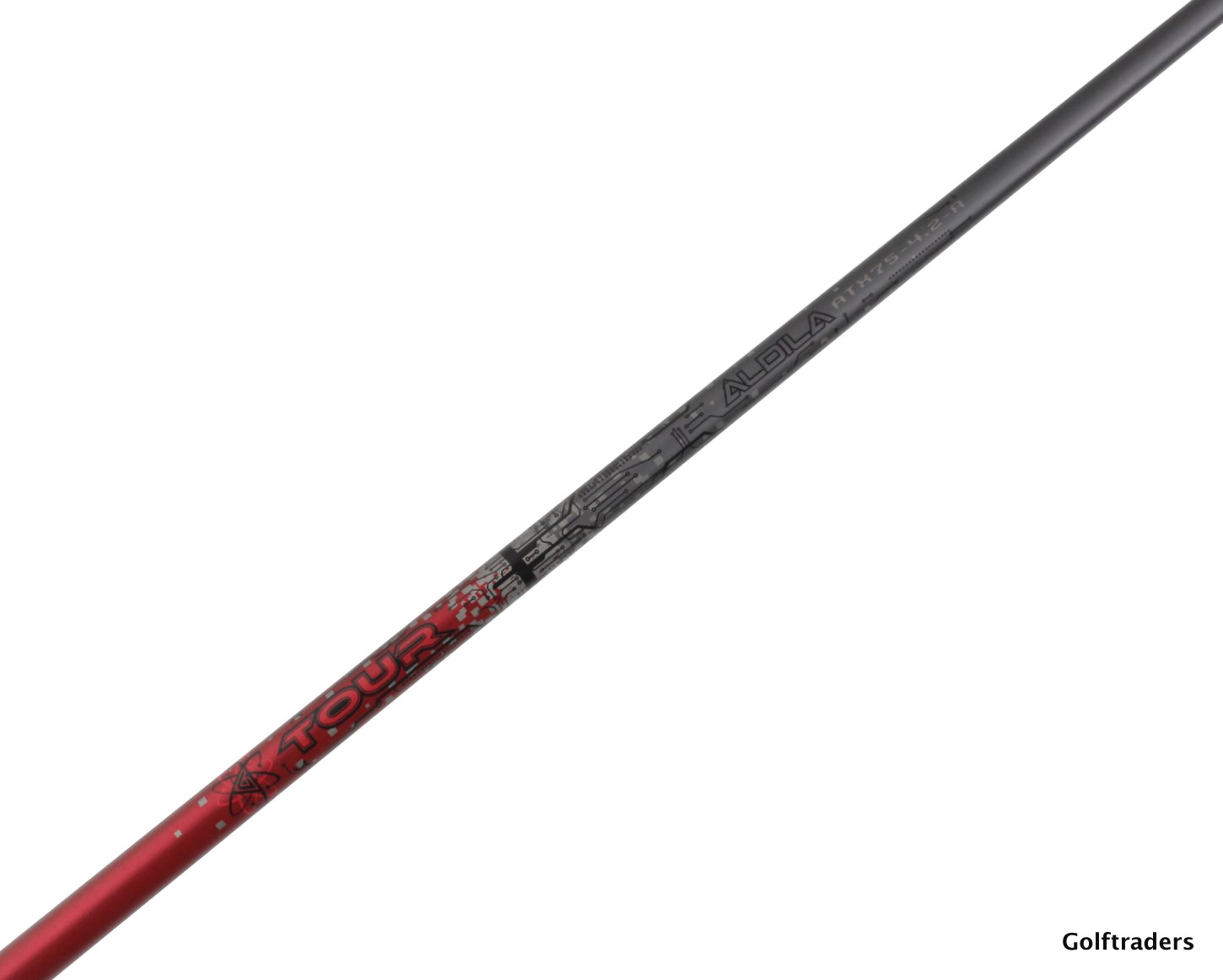 ALDILA TOUR RED DRIVER SHAFT 74 GRAM REGULAR + ADAPTER & GRIP 46" NEW SH4487 [Adapter: NO ADAPTER INSTALLED] - Image 1
