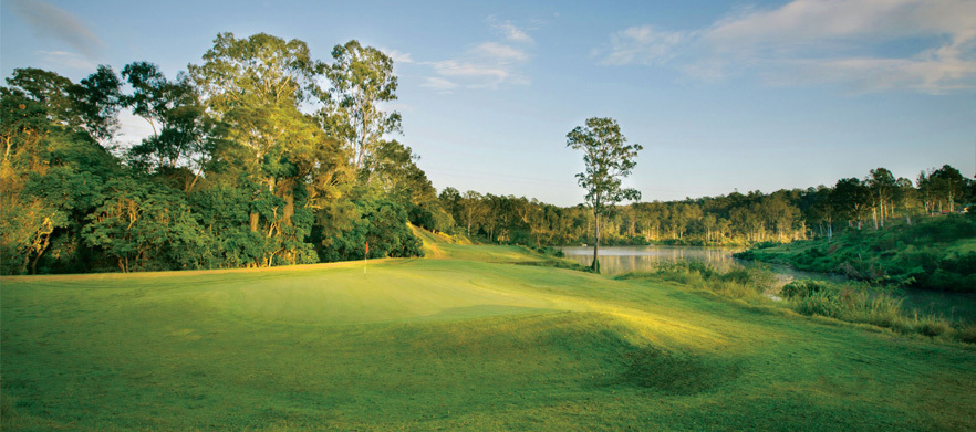 Brisbane River Golf Club For Two Players And Motorised Cart PLUS Beers