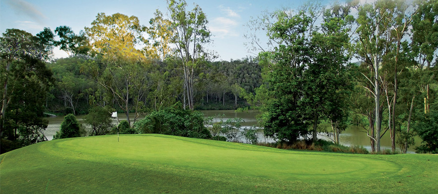 Brisbane River Golf Club For Two Players And Motorised Cart PLUS Beers