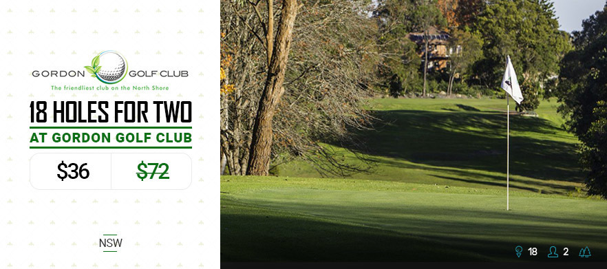 18 Holes For TWO at Gordon Golf Club!