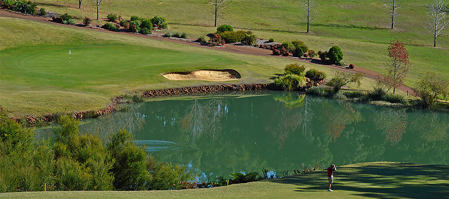 18 Holes For Two in a Cart at <em>Araluen Golf Resort.</em> 