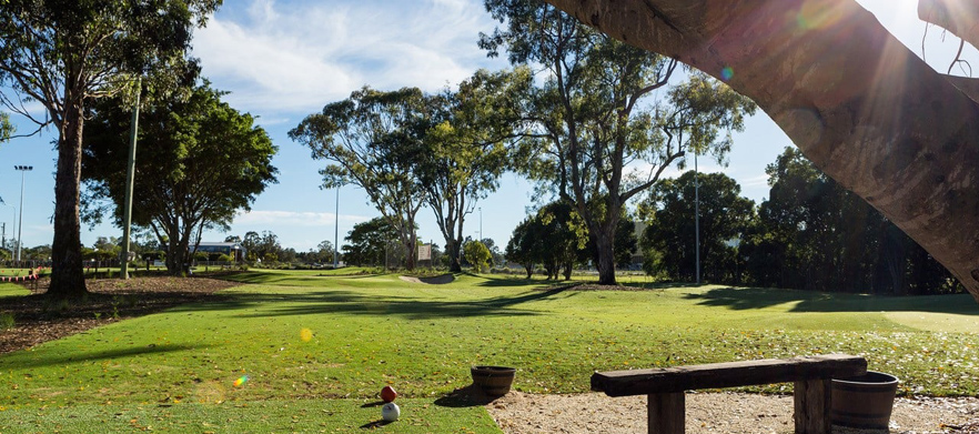 9 holes for TWO Plus Range Balls at <em>KDV Sport.</em> 