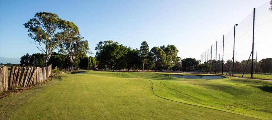 9 holes for TWO Plus Range Balls at <em>KDV Sport.</em> 