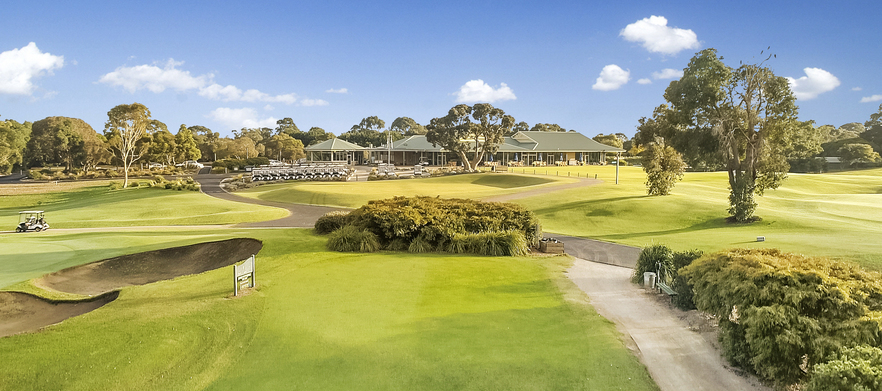 Play one of Melbourne's True Gems! 18 Holes for 2 at the <em>Stunning Rosebud Country Club.</em> Includes a shared motorised cart and a drink each after your round.