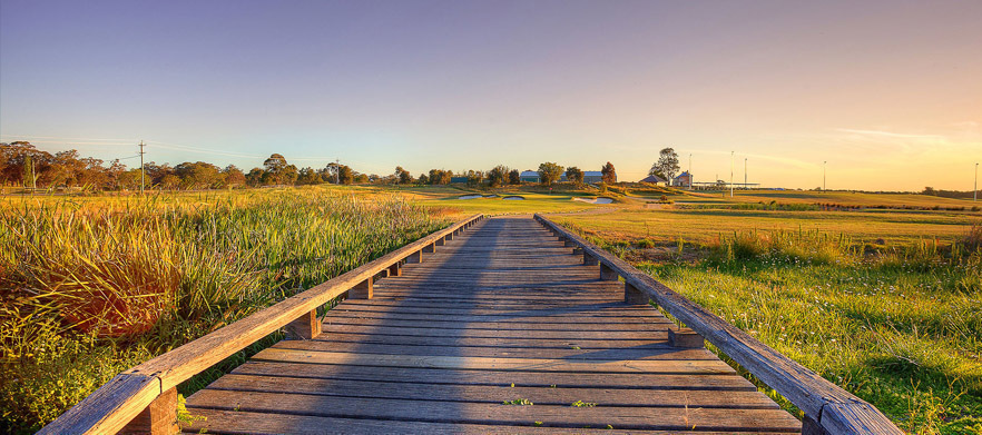 <em>Lynwood Country Club:</em>  Four can play this links style course, with shared motorized carts and a drink each!