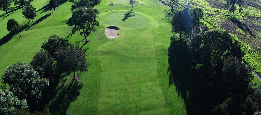 <em>Discover one of NSW's hidden gems!</em> 18 Holes for two at the beautiful <em>Grange Golf Club!</em> Includes a shared motorised cart and a drink each after your game. 