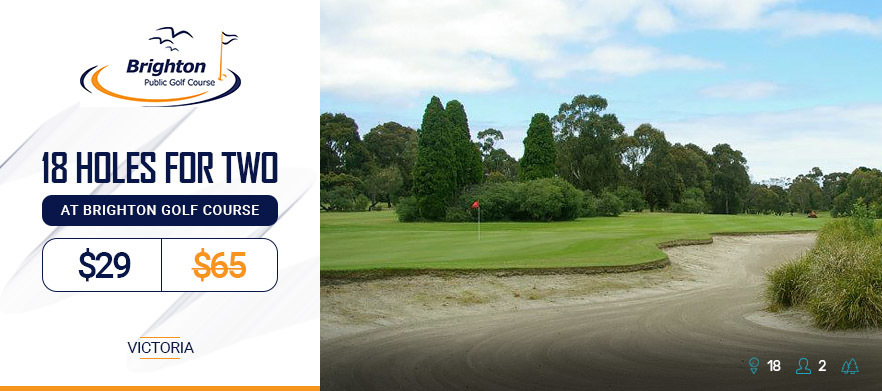 18 Holes For TWO at <em> Brighton Golf </em> 