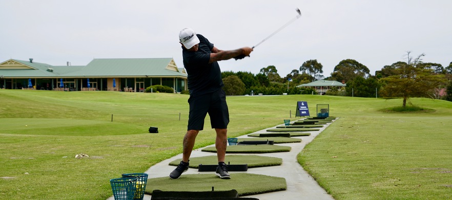 <em>Perfect your game for Summer!</em> 70 range balls at the Beautiful Rosebud Country Club Driving Range with a Drink after your game.