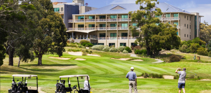 <em>Two Night Stay and Play at RACV Goldfields Resort </em> Two nights for two at RACV Goldfields Resort, staying in a Resort Room. Includes two games of 18 Holes golf daily in a cart at RACV Goldfields with breakfasts each morning & more! 