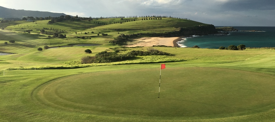 <b>One of NSW's Hidden Gems!</b> 18 Holes for Two with a Shared Motorised Cart at the Stunning <b>Gerringong Golf Club</b> - With Ocean views from every tee! 