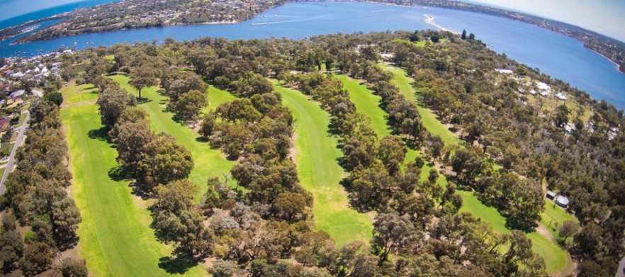 Golf for Two at <em>Point Walter Golf Course..</em>  Two players will enjoy a 9 hole round with a pull buggy each, bookings any day of the week.  