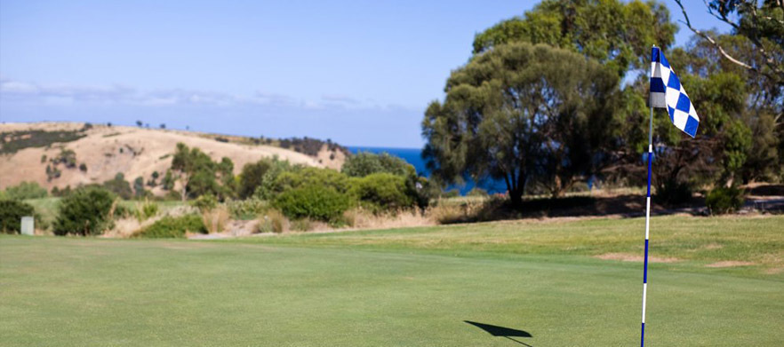 Overnight Stay and Play Package for 2 at the Beautiful <em>Wirrina Golf Resort</em> - part of the VR Hotels Group.  Includes luxury resort room accommodation and all your golf!