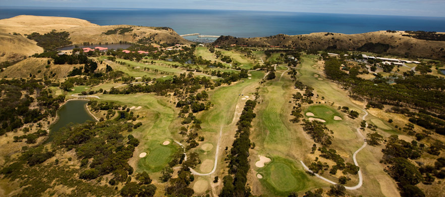 Overnight Stay and Play Package for 2 at the Beautiful <em>Wirrina Golf Resort</em> - part of the VR Hotels Group.  Includes luxury resort room accommodation and all your golf!