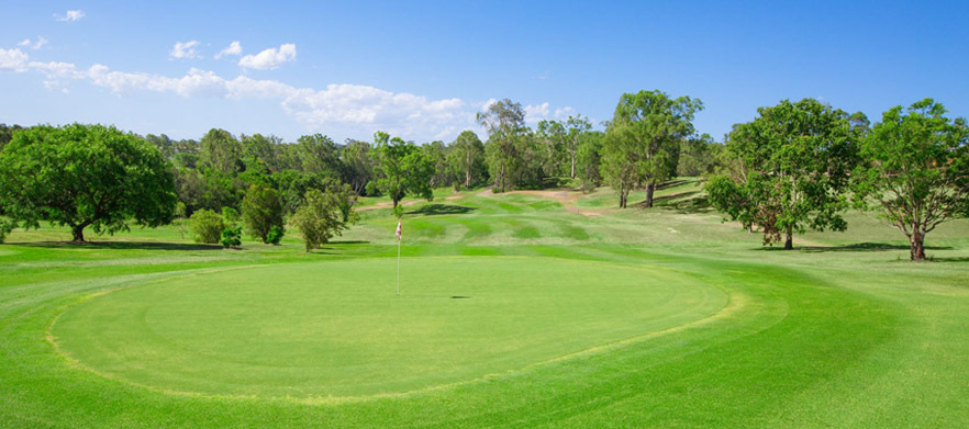 18 holes for TWO at <em>Sandy Gallop Golf Club.</em> 