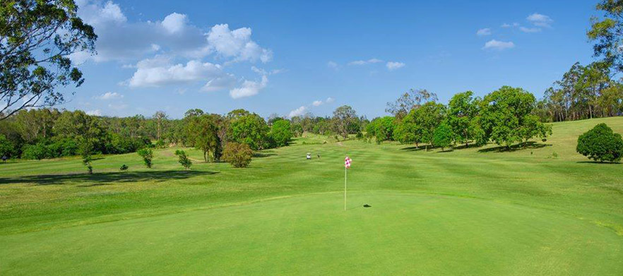 18 holes for TWO at <em>Sandy Gallop Golf Club.</em> 