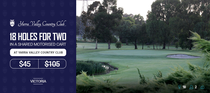 <em>18 Holes for 2 in a Cart at Yarra Valley Country Club!</em> 