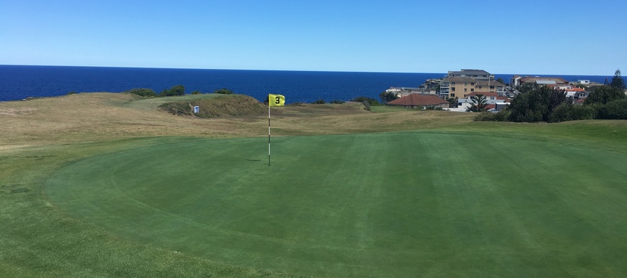 <em>18 Holes for Two at the Iconic Bondi Golf Club!</em> Includes a shared motorised cart, drinks & a ball marker or logo golf ball each!