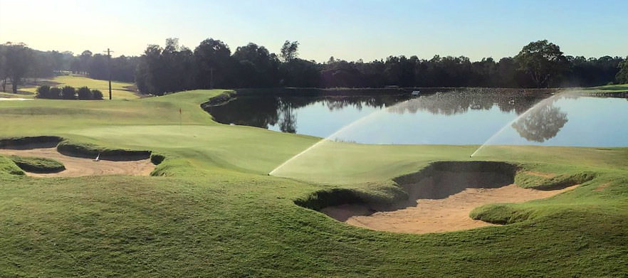 18 Holes for 2 in a Motorised Cart at <em> Brighton Lakes Golf Club!