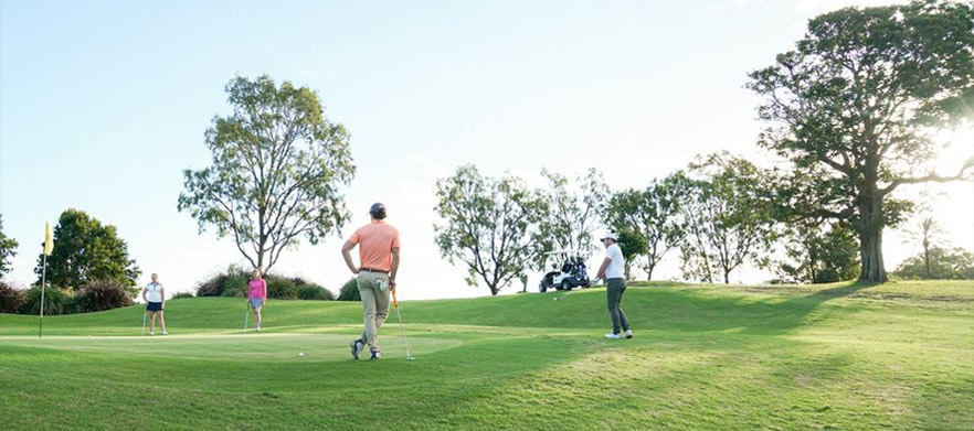 </em>Play Brisbane's Scenic City Course Victoria Park Golf Complex. 18 Holes for 2 With Motorised Cart and Range Balls.  2 Players normally $132, this offer $69.</em>
