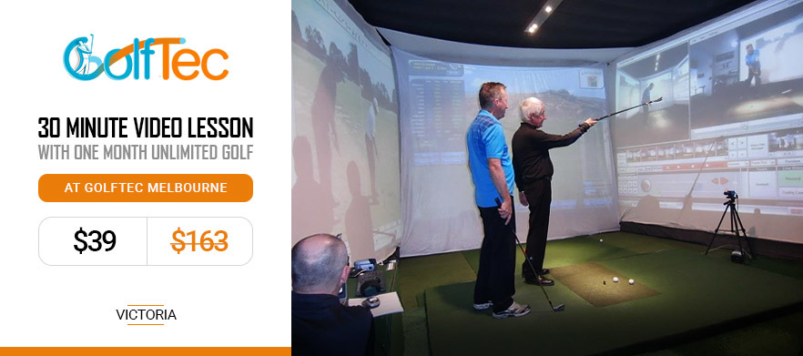 <em>30 Minute Video Lesson with One Month Unlimited Golf at GolfTec Melbourne!</em> Enjoy one complementary 30 minute video lesson and practice what you've learnt with one 30 minute practice session per day for a month!* <em> Valued at $163, Today just...