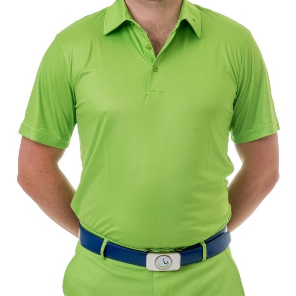 Bedlam Golf Bright Men’s Golf Polo Shirt Blox Green just £12.99