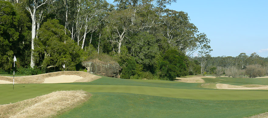 <em>One of Sydney's Top Courses!</em> 18 Holes for Two with a at the <em>Beautiful Riverside Oaks Golf Resort!</em> Includes a shared motorised cart & drinks. 