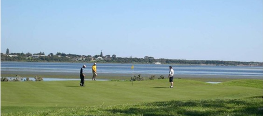 2 for 1 voucher Queenscliff Golf Club.