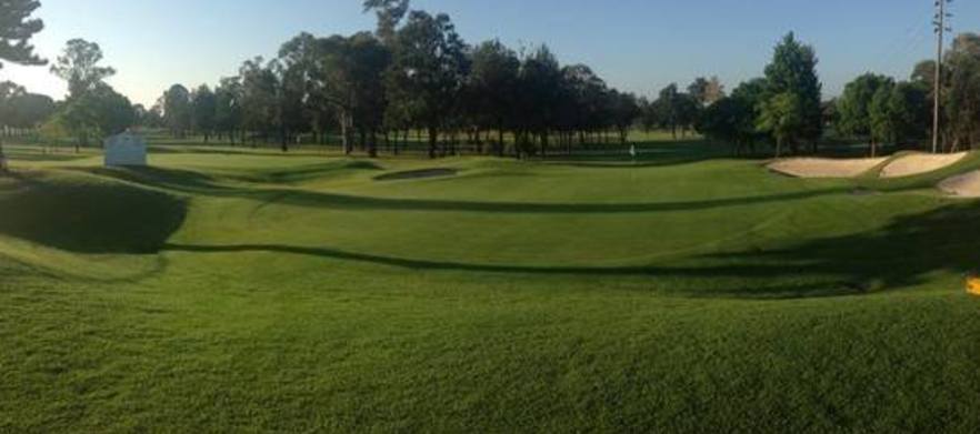 At <em>Richmond Golf Club:</em> 18 Holes for Two with a cart, & a cold beer each. Richmond Golf Club Hosted the <em>Coca Cola Australian PGA Seniors Championship.</em> 