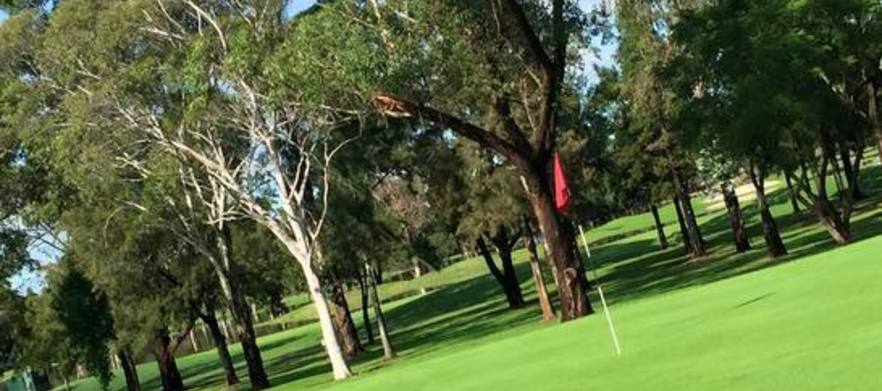 At <em>Richmond Golf Club:</em> 18 Holes for Two with a cart, & a cold beer each. Richmond Golf Club Hosted the <em>Coca Cola Australian PGA Seniors Championship.</em> 
