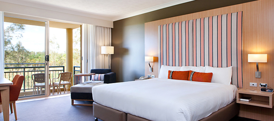 <em>1 Night Stay For Two at Mercure Gold Coast, with Breakfasts, 18 Holes at Palm Meadows each in shared Motorised Carts.</em>