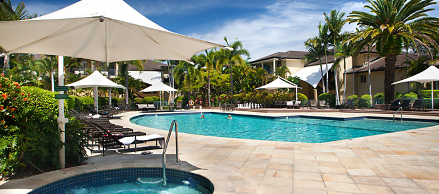 <em>1 Night Stay For Two at Mercure Gold Coast, with Breakfasts, 18 Holes at Palm Meadows each in shared Motorised Carts.</em>
